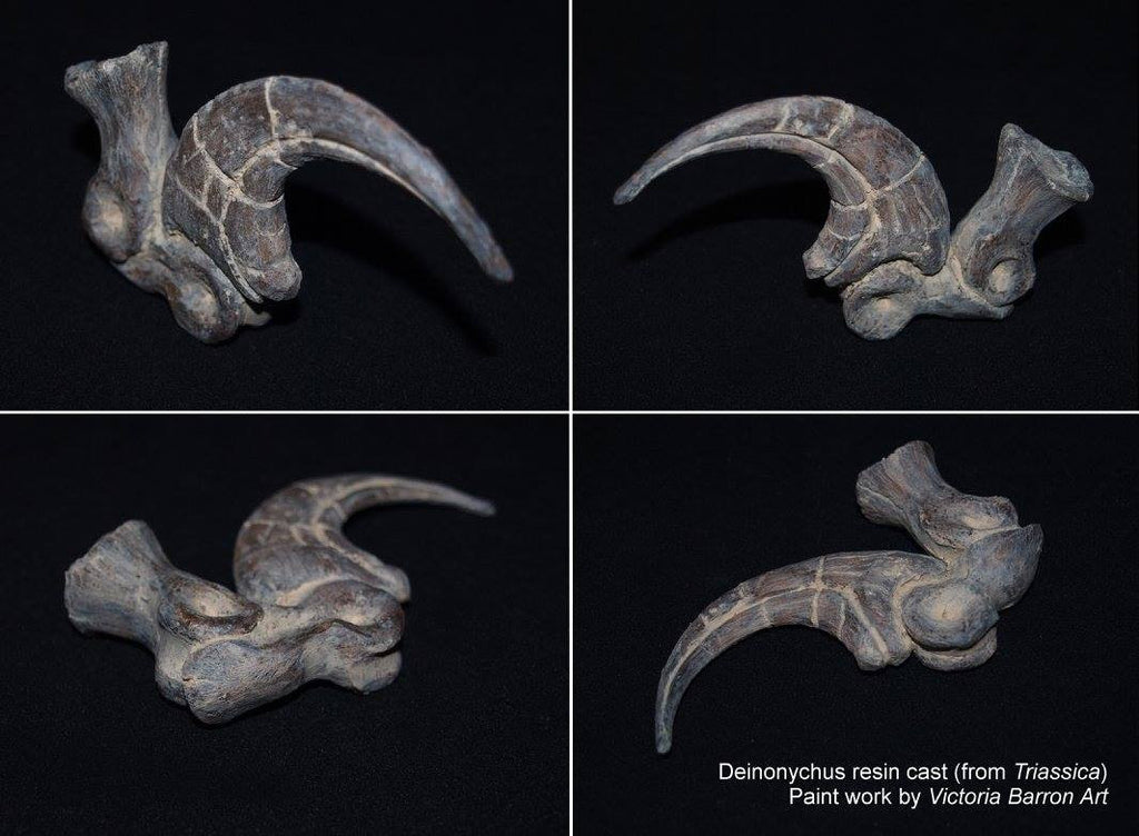 How to Paint Raptor Claws like Real Fossils
